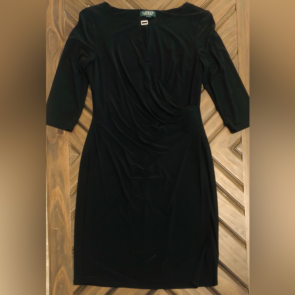 Ralph Lauren Black Dress - Size 12
